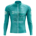 THE FLOCK 2025 cycling jersey long sleeves front.webp