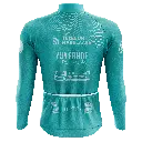 THE FLOCK 2025 cycling jersey long sleeves back.webp